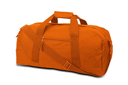 Large Square Duffel (Orange)