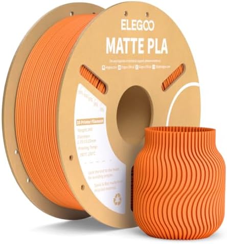ELEGOO PLA Matte Orange 1.00kg
