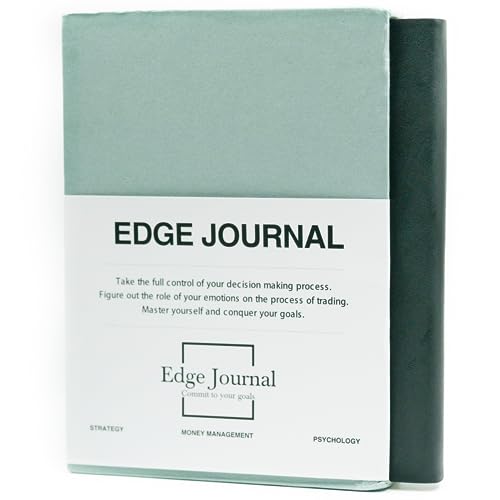 Trading Journal: Guided trading journal, trading log book & investment journal. 300 pages to track psychologic patterns, manage risk and improve trade after trade. Compatible with all kind of market.