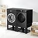 Laundry Pedestal for Washer and Dryer - Fit 27 and 28 Inch Washer and Dryer Stand Heavy Duty Steel 700lbs Capacity Universal Washing Machine Raiser 15.7'' Height Black