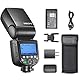 Godox V860III-S Blitz Blitzgerät für Sony-Kameras, 76Ws 2.4G HSS Kamerablitz, 0.01-1.5s Zykluszeit, 7.2V/2600mAh Li-Ion Akku, 10 Stufen LED Modellierlampe, Kamerablitz Speedlite