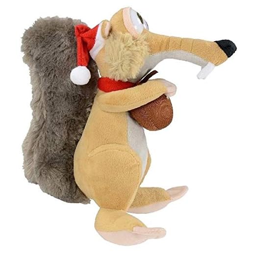 Ice Age 5: El gran cataclismo Scrat-Navidad 20 cm peluche