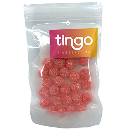 Mega Sour Cherry Fizz Bombs 250 Gram Bag (1/4 Kilo) #TOP1