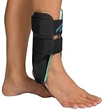 tobilleras aircast DISEÑO UNIVERSAL - Un diseño unisex que se adapta al tobillo derecho o izquierdo, proporcionando pies, tobillos y piernas con mayor estabilidad y soporte antes o después de una herida. CONFORT Equipado con cojines semirrígidos con células Dúplex preinfladas, 2 correas de velcro ajustables brindan soporte adicional. Prevención de accidentes Esguinces de grado I y III - Inestabilidad crónica Ideal para la recuperación de un atleta y no, puede ayudar para prevenir lesiones deportivas e