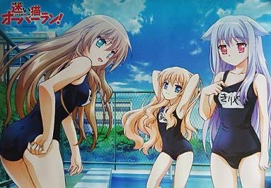 Amazon.co.jp: 迷い猫オーバーラン! お風呂ポスター B【芹沢文乃/梅ノ