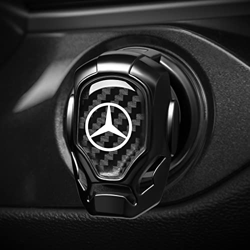 Metal Car Engine Start Stop Button For Car Push Start Button Cover Compatible With Cesm Clk Glk Gl Ab Amg Gls Gle Amg Series Pushbutton Switches Car Interior Decals Accessory #TOP16