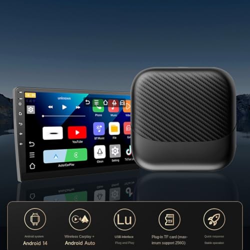 Caja inteligente Jnchdghwa y adaptador Carplay 2+16G inalámbrico 5
