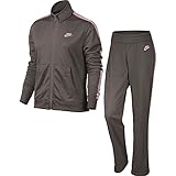 Full zip and kangaroo pocket Nike W NSW TRK Suit PK OH Tracksuit, Mujer, ridgerock/Plum Dust/Plum Dust, M