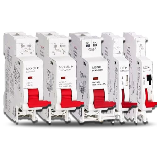 MX+OF Déclencheur à émission de tension et contact auxiliaire DZ47S MCB 110-415V