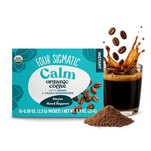 Calm Organic Instant Coffee by Four Sigmatic | Medium Roast