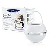 Crystal Quest CQE-SP-00808 White Bath Ball Filter