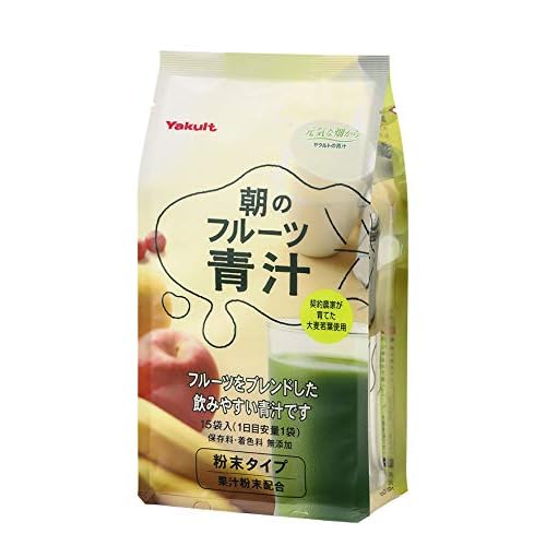 ヤクルトヘルスフーズ 朝のフルーツ青汁