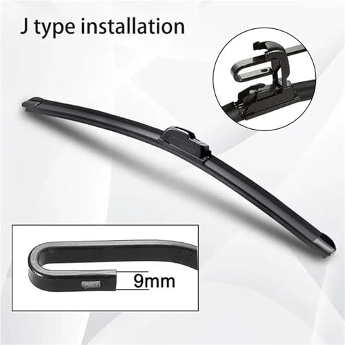 Balai d'essuie-glace 24+21 pour conduire sous la pluie en Volvo XC70 - 3