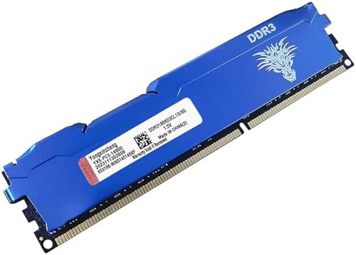 Motoeagle 8GB Kit PC3 10600U DDR3-1333MHz 10600 PC3 4GB DIMM RAM 
