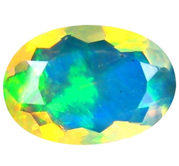 Opale éthiopienne naturelle 11x8mm pour création de bijoux uniques DIY