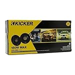 Pair KICKER 46CSC44 4" 300 Watt 4-Ohm 2-Way Car Audio Coaxial Speakers CSC44 - Image 5