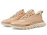 Cole Haan 5.Zerogrand Wing Oxford Shoes for Men - Leather Upper - Man-Made Lining - Removable Man-Made Insole Barely Beige/Ivory 10 D - Medium