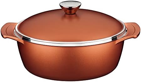 Tramontina Cacarola 30Cm 6,8L Lyon Dourado - Aluminio Com Revesti...