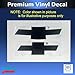 Reflective Concepts - Front and Rear Bowtie Emblem Overlay Decal Stickers - 2013-2015 Malibu - (Color: Gloss Black)