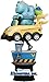 Beast Kingdom Coin Ride: Monsters Inc. DS-037 D-Stage Statue, Multicolor, 6 inches