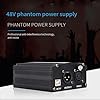 Quystetes 1-Channel 48V Phantom Power Supply with XLR 3 Pin Microphone Cable for Condenser Microphone #1