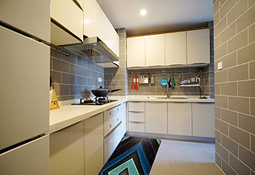 Tapis de cuisine imperméable lavable et antidérapant - 4