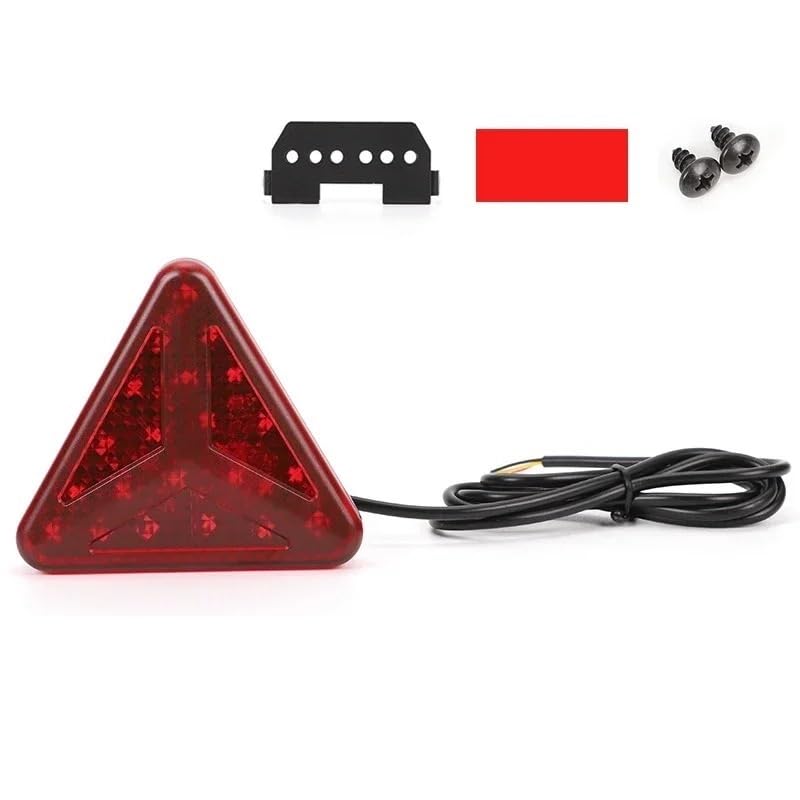Feux sécurité d'arrêt inversé DRL 12V style F1 pour voiture