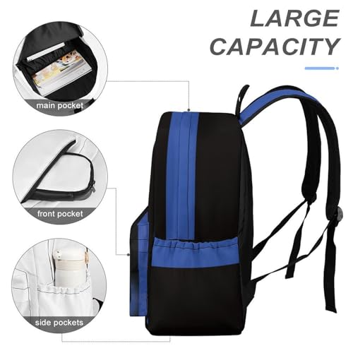 Gaming Backpack 17 Inch Oxford Cloth Casual Fashion Daily Commuter Backpack4