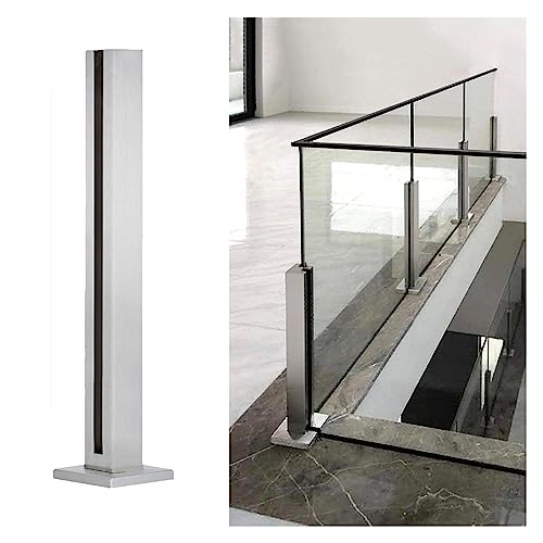 Poteau garde-corps gris maison et bureau escalier design