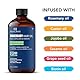 Botanic Hearth 100% Pure Rosemary Oil For Hair Growth Infused With Biotin | Hair strengthening Treatment | Nourishing & Volumizing | With Jojoba Oil & Castor Oil | Non GMO Verified | 2 fl oz