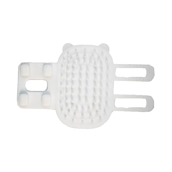 Pet cat corner hair scrubber, massager, cat scratching device, scratching device, cat desk corner hair scrubber, pet scratching tool, cat and dog self-cleaning device (White)