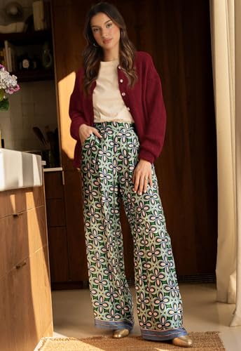 Image of PRETTYGARDEN Long Sleeve Crewneck Button Down Womens Sweaters Fall Open Front Chunky Cardigan Sweaters for Women 2026
