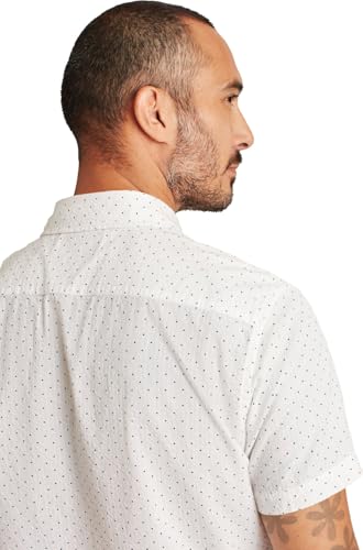 Bonobos - Mens Riviera Point Collar Button Down Woven Shirt, Color Seersucker Dot - Blue, Size: Small x Regular4