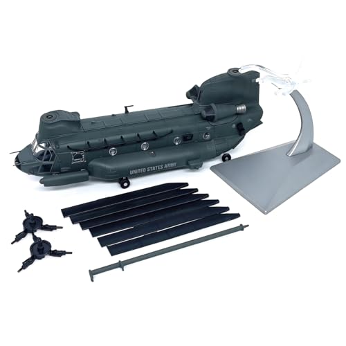 DBEIXIWEI 1:72 US Army MH-47G 160th SOAR Night Stalkers Chinook Helicopter Model Alloy High-Simulated Fighting Airplane Aircraft