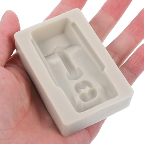 Moule statue de Moai en silicone pour modelage argile et gâteaux