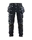 Blaklader 19901141 Handwerker-Hose Stretch X1900, Marine/Schwarz, grootte C52
