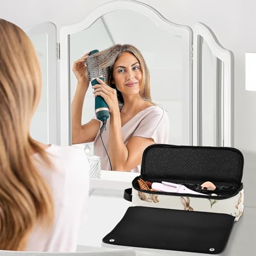 Bolsa de viaje para herramientas de cabello con protector térmico miniatura 6
