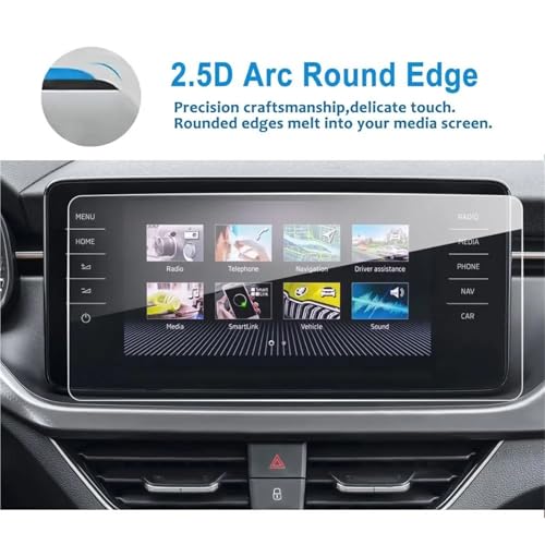 Protection d'écran Skoda Kamiq Amundsen 2020-2023 - Film transparent tactile 9,2 pouces - 4