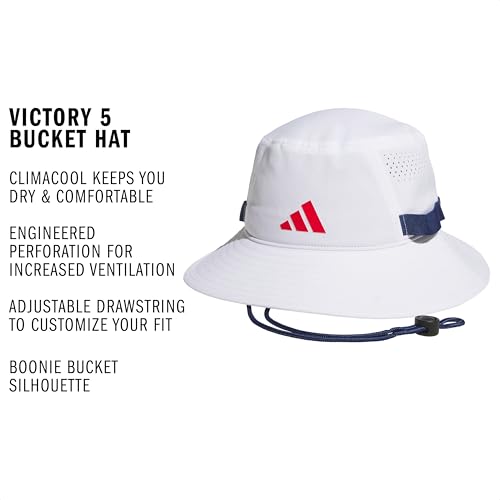 Image of adidas Men's Victory Bucket Hat - Outdoor Sun Boonie for Hiking and Fishing