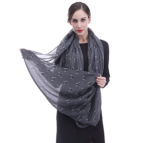 Lina & Lily Beagle Dog Print Infinity Scarf Lightweight, Gift for Dog Lover4