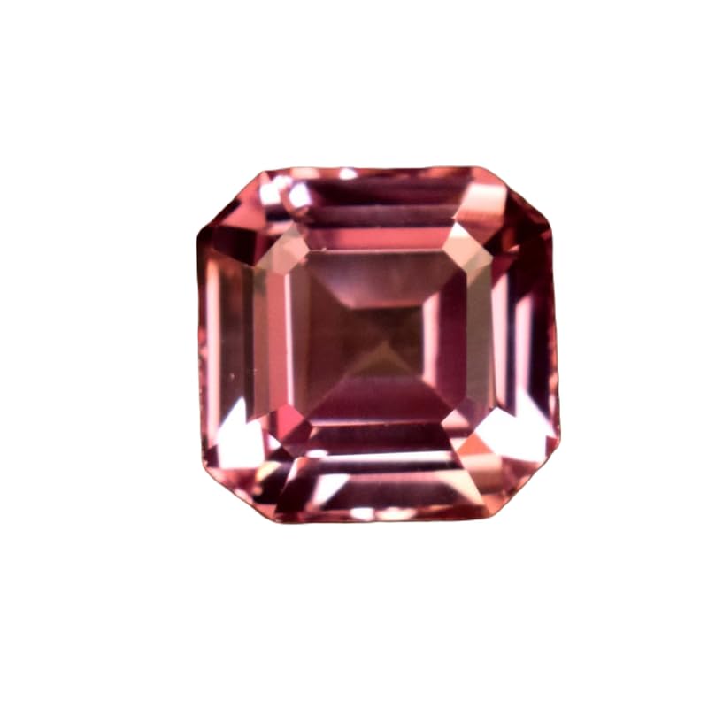Saphir Padparadscha naturel, une gemme rare en octogone à offrir pour un bijou unique