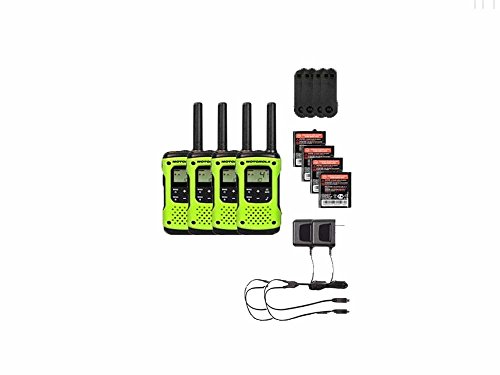 Motorola FRS/GMRS T600 Two-Way Radios / Walkie Talkies - Rechargeable & Fully Waterproof 4 PACK Motorola FRS/GMRS T600 Two-Way Radios / Walkie Talkies - Rechargeable & Fully Waterproof 4 PACK