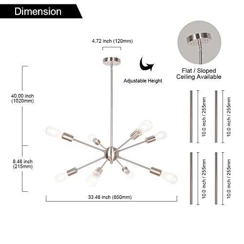 Lustre suspension industriel or pour sublimer l'ambiance de votre salle à manger - 3