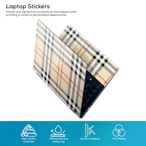 Image of Galaxsia Pattern D61 Top+Wrist Pad Vinyl Laptop Skin /Sticker /Cover Upto 15.6 Inches Laptops Laminated-Removable-HD Quality Compatible for Hp-Dell-Sony-Lenovo-Asus etc.(15x10 Inches)