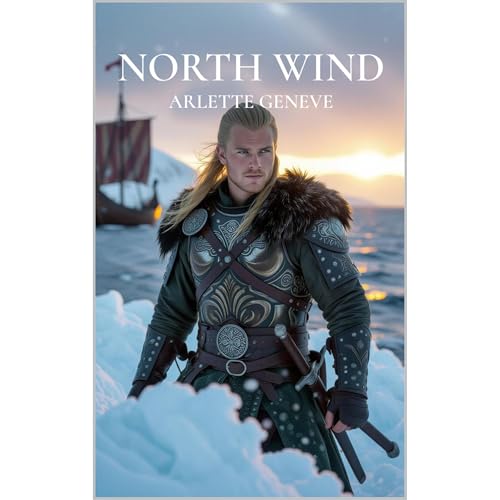 North Wind Audiolibro Por Arlette Geneve arte de portada