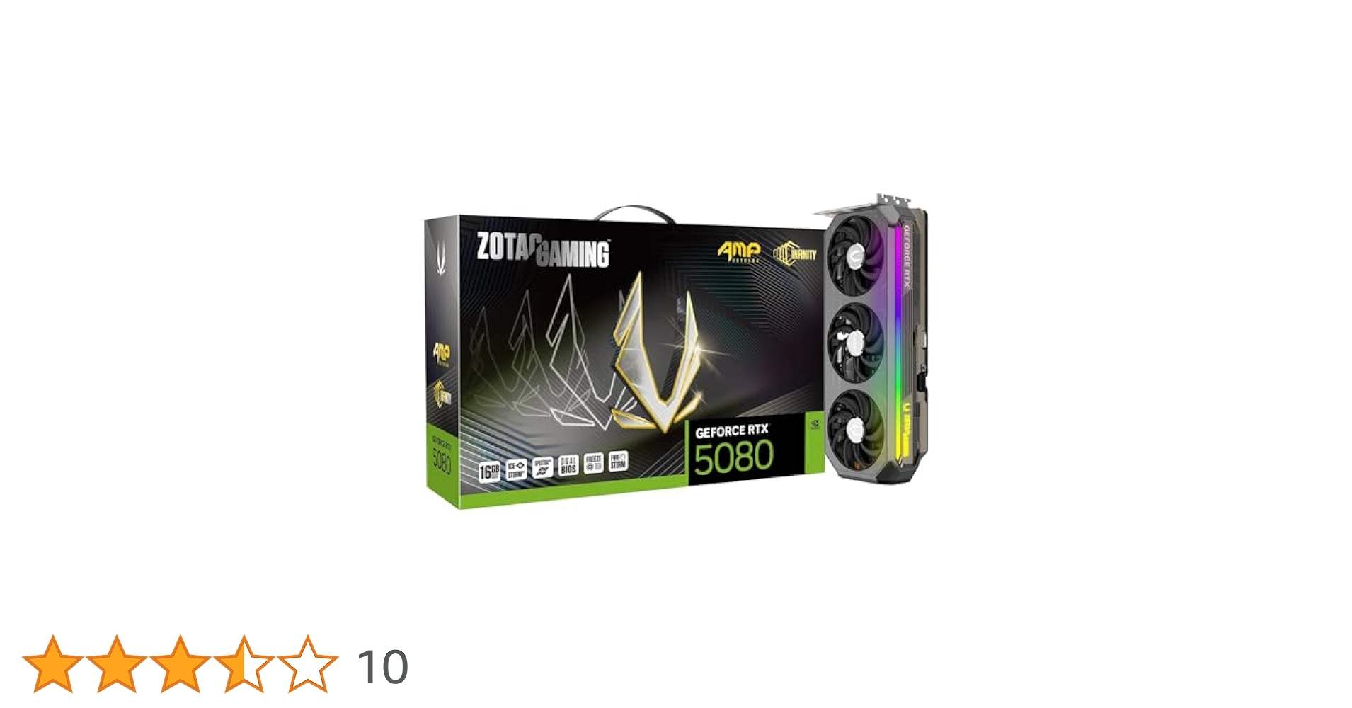 Amazon | ZOTAC GAMING GeForce RTX 5080 AMP Extreme Infinity