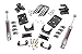 Rough Country Lowering Kit (fits) 2007-2015 Chevy Silverado GMC Sierra 1500 2WD | 2" Front 4" Rear | N3 Shocks | 72330