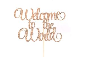 Welcome to the World Cake Topper