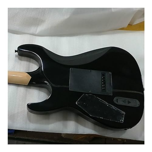 Corps de guitare électrique noire : l'âme de votre future création musicale