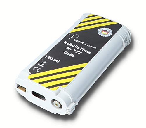 Preisvergleich Produktbild Rebuilt ersetzt HP B3P21A / 727 Tinte Gelb